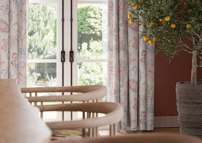 Pembury, Cranberry - Made to Measure Curtains - Image 5